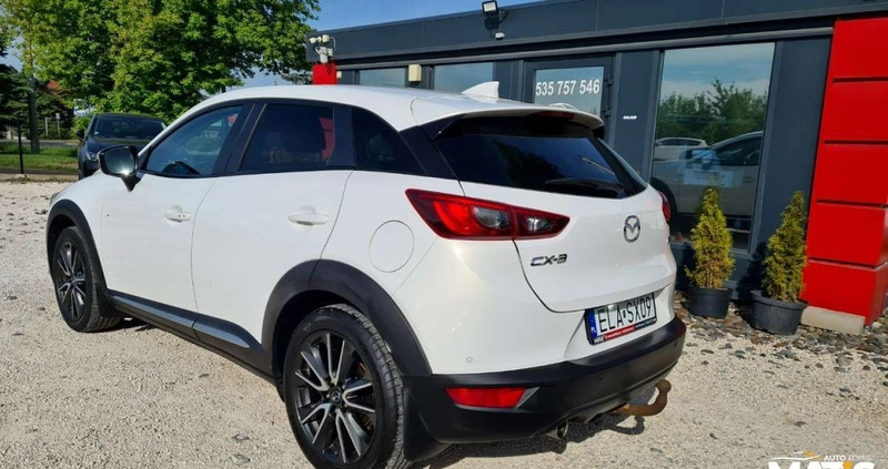 Mazda CX-3 cena 63900 przebieg: 175000, rok produkcji 2015 z Chociwel małe 781